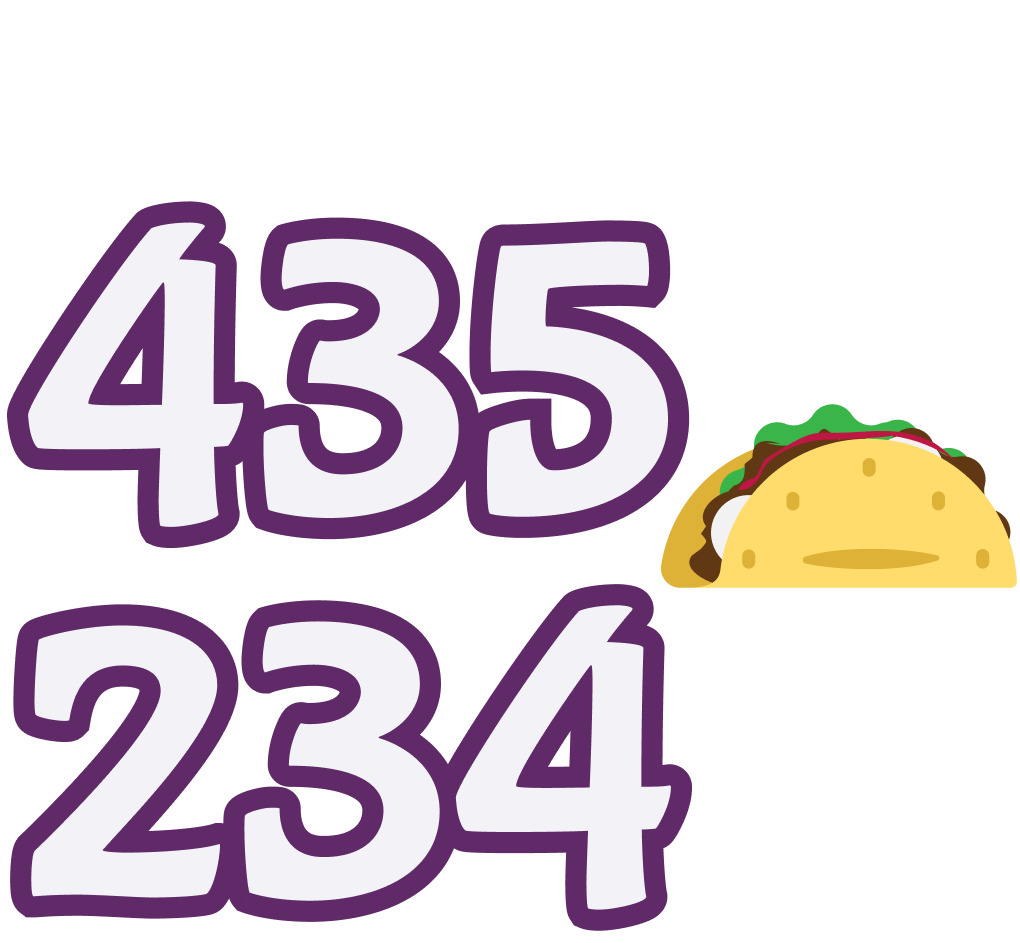 Suma de tacos paso 1